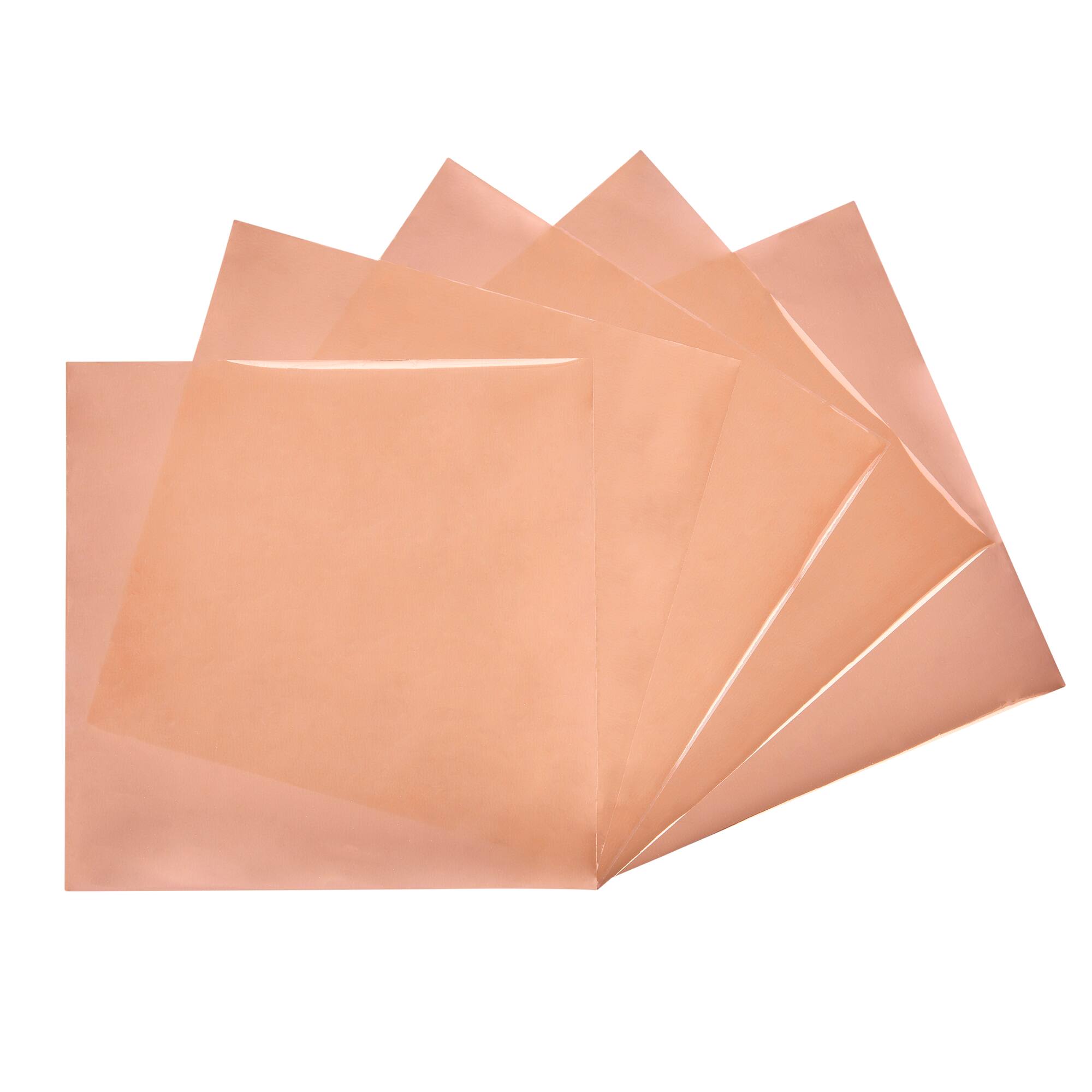 Rose Gold Foil Transfer Sheets by Recollections™, 5.5" x 5.5"